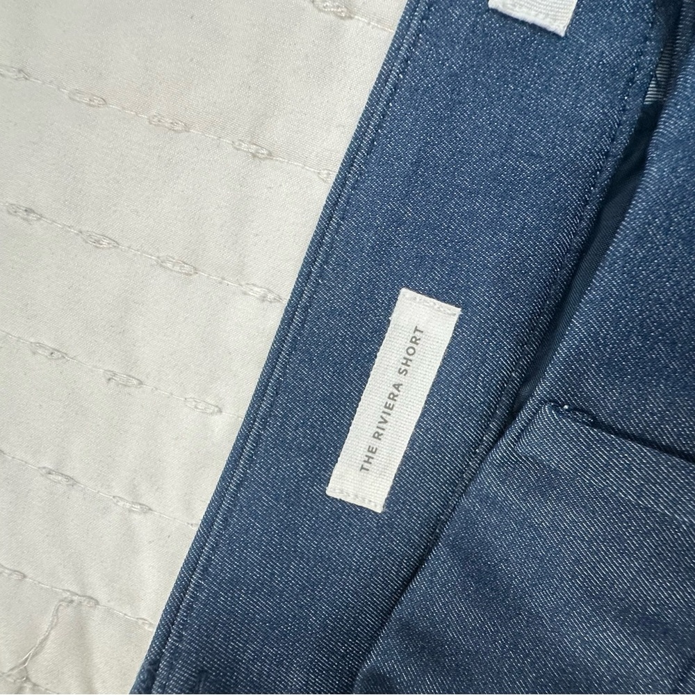 LOFT The Riviera Shorts in Refine Denim High Waist in Blue - Picture 10 of 15